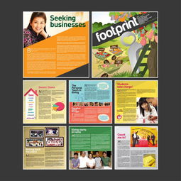 國際視野，彩色綻放 手繪風格企業宣傳冊設計新范式